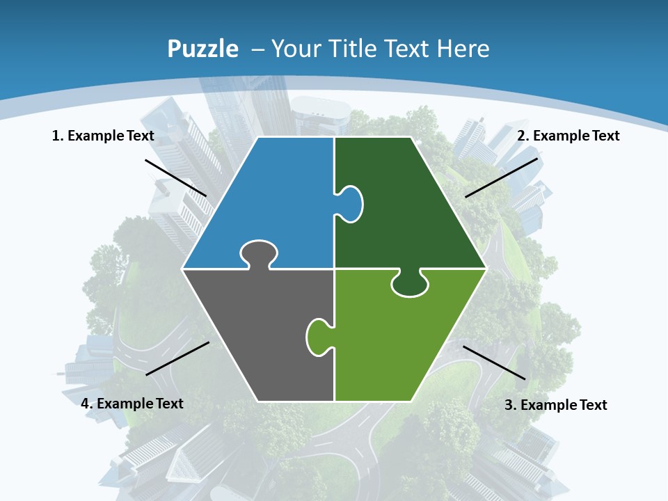 Building Green Ecology PowerPoint Template