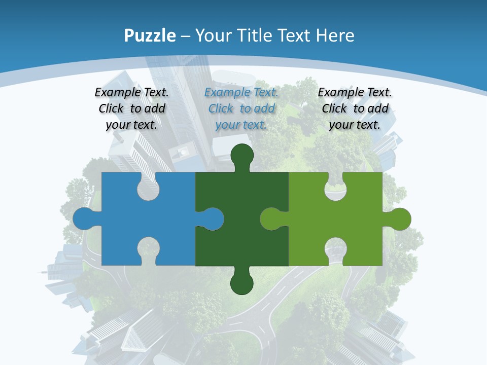 Building Green Ecology PowerPoint Template