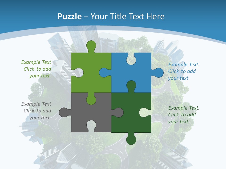 Building Green Ecology PowerPoint Template