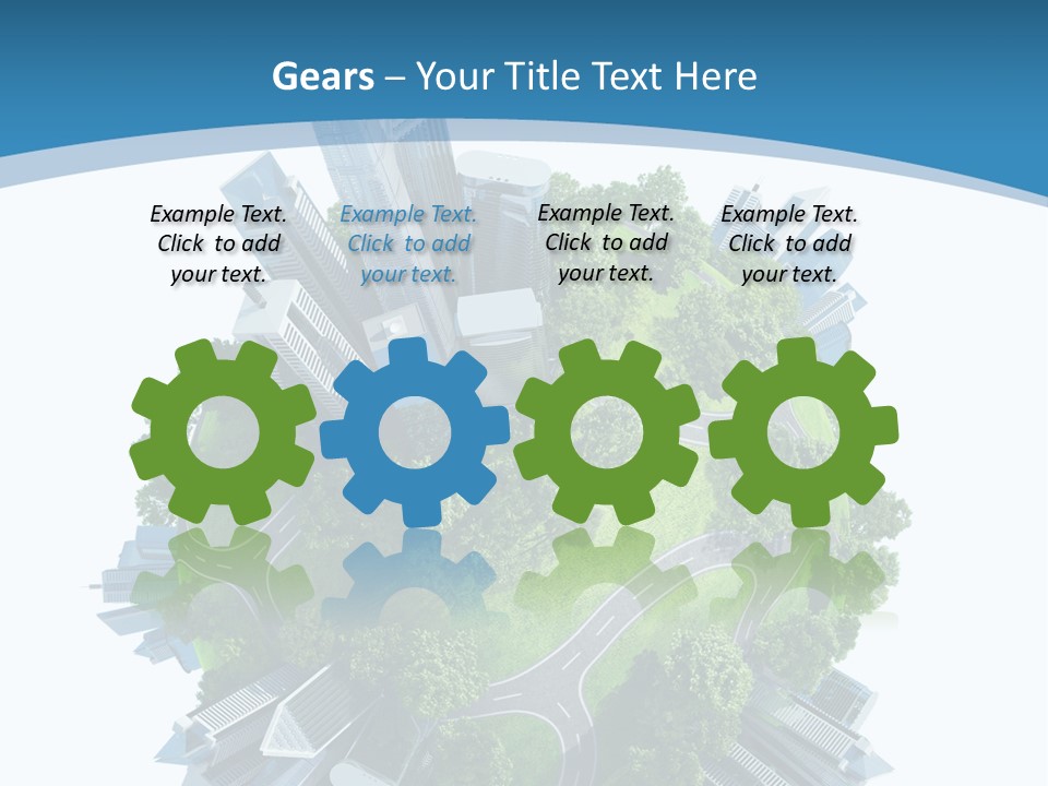 Building Green Ecology PowerPoint Template