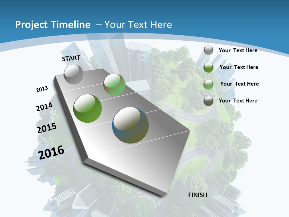 Building Green Ecology PowerPoint Template