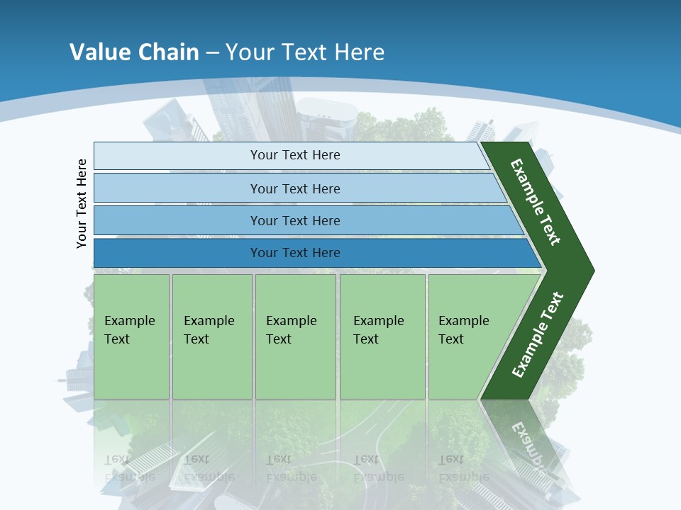 Building Green Ecology PowerPoint Template