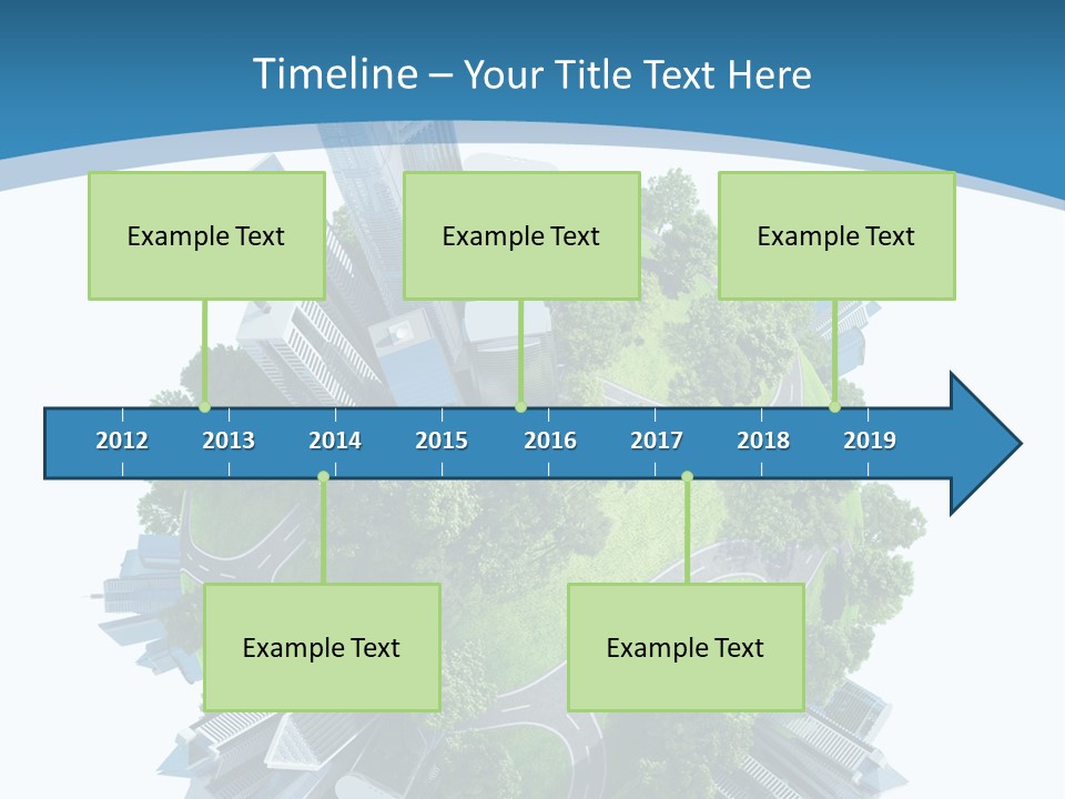 Building Green Ecology PowerPoint Template