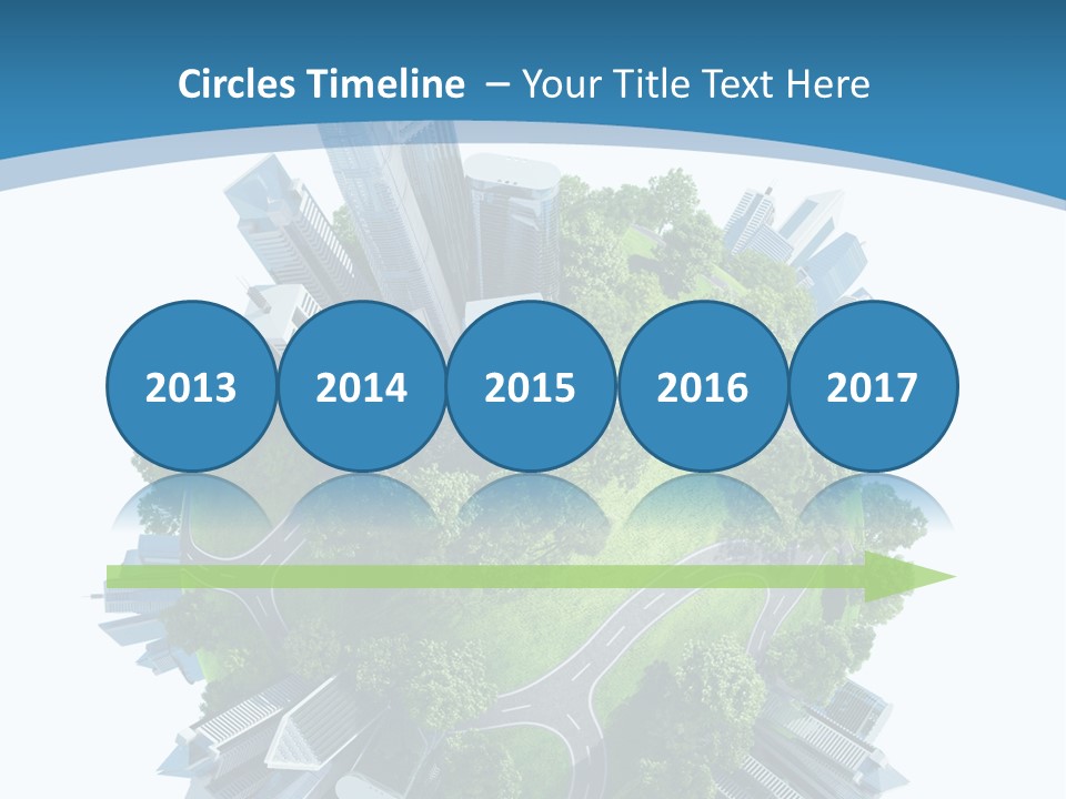 Building Green Ecology PowerPoint Template