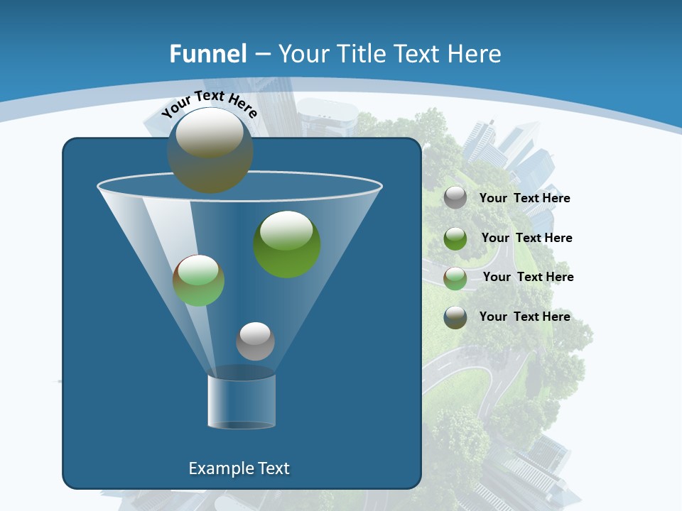 Building Green Ecology PowerPoint Template