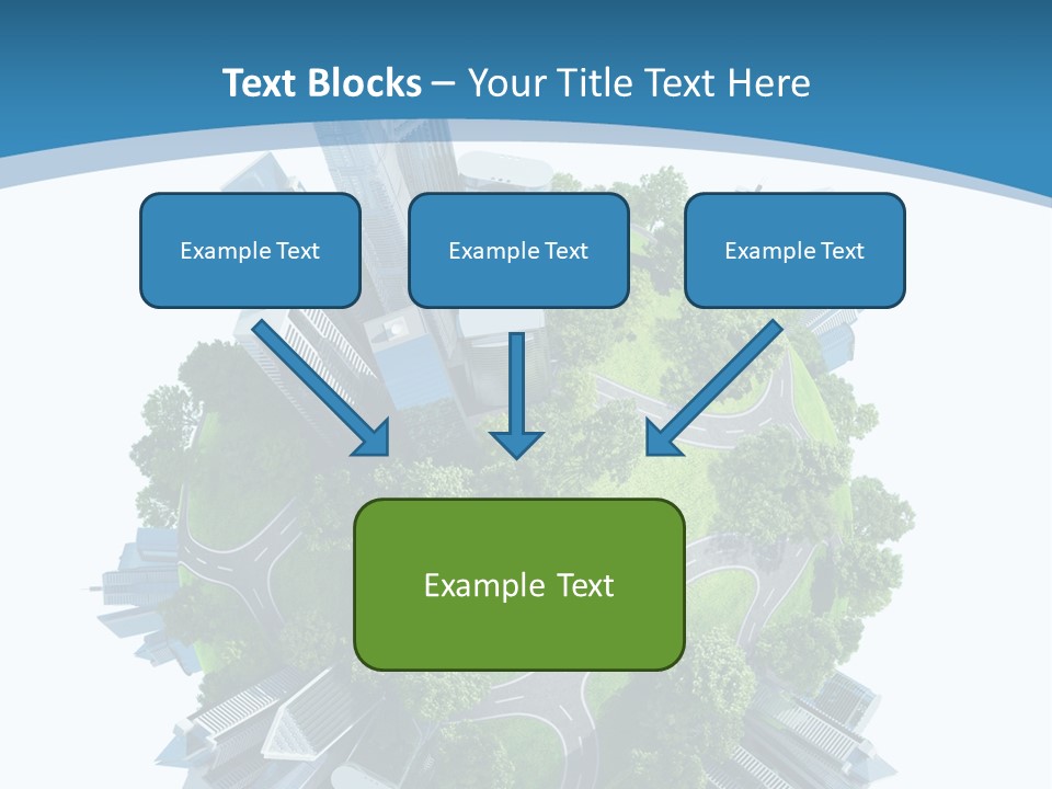 Building Green Ecology PowerPoint Template