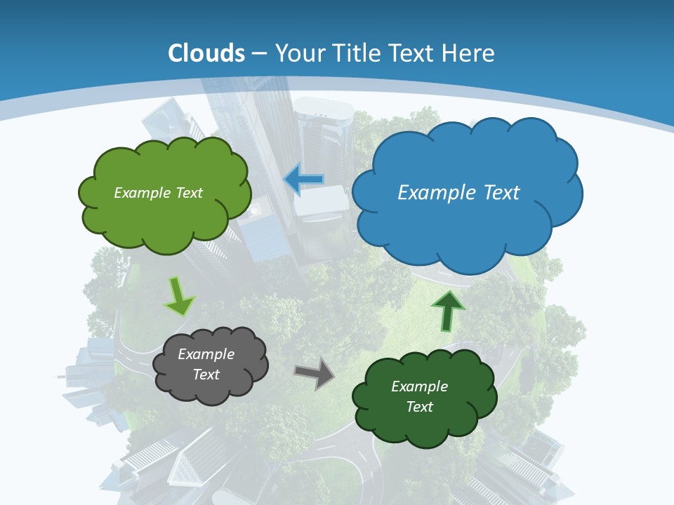 Building Green Ecology PowerPoint Template