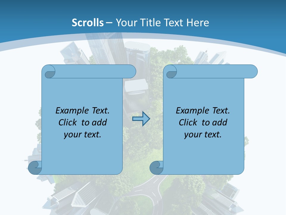 Building Green Ecology PowerPoint Template