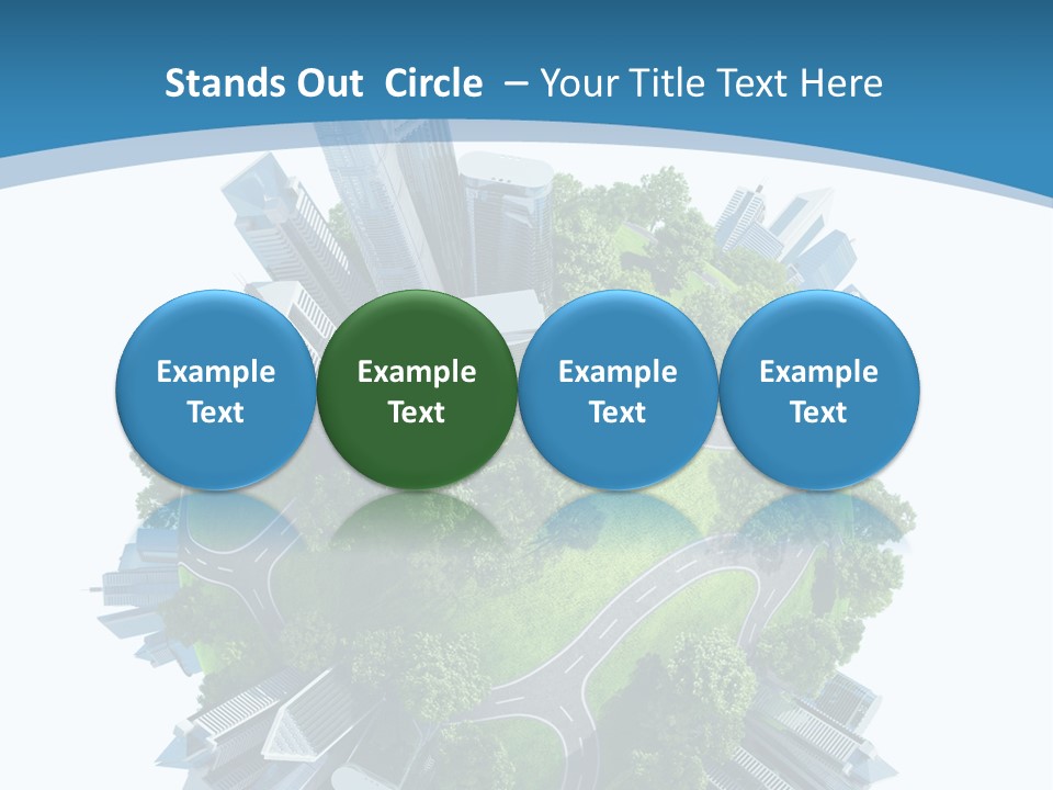 Building Green Ecology PowerPoint Template