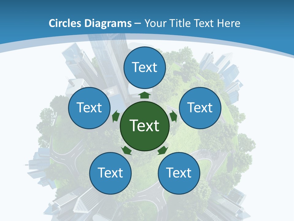 Building Green Ecology PowerPoint Template
