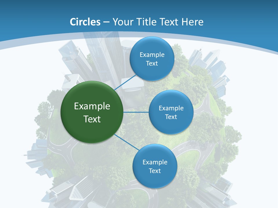 Building Green Ecology PowerPoint Template