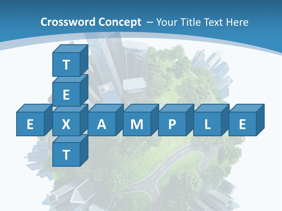 Building Green Ecology PowerPoint Template