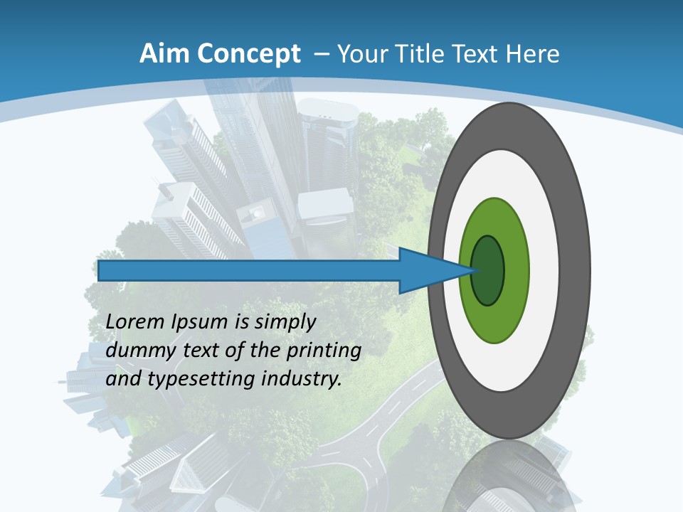 Building Green Ecology PowerPoint Template