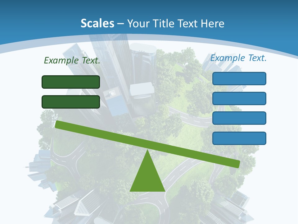 Building Green Ecology PowerPoint Template