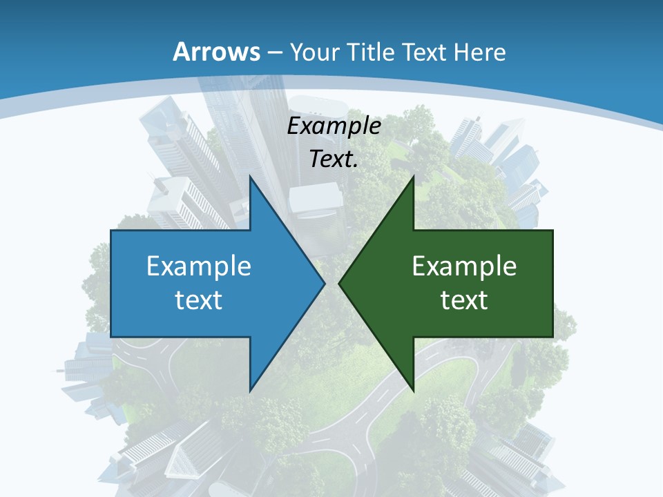 Building Green Ecology PowerPoint Template