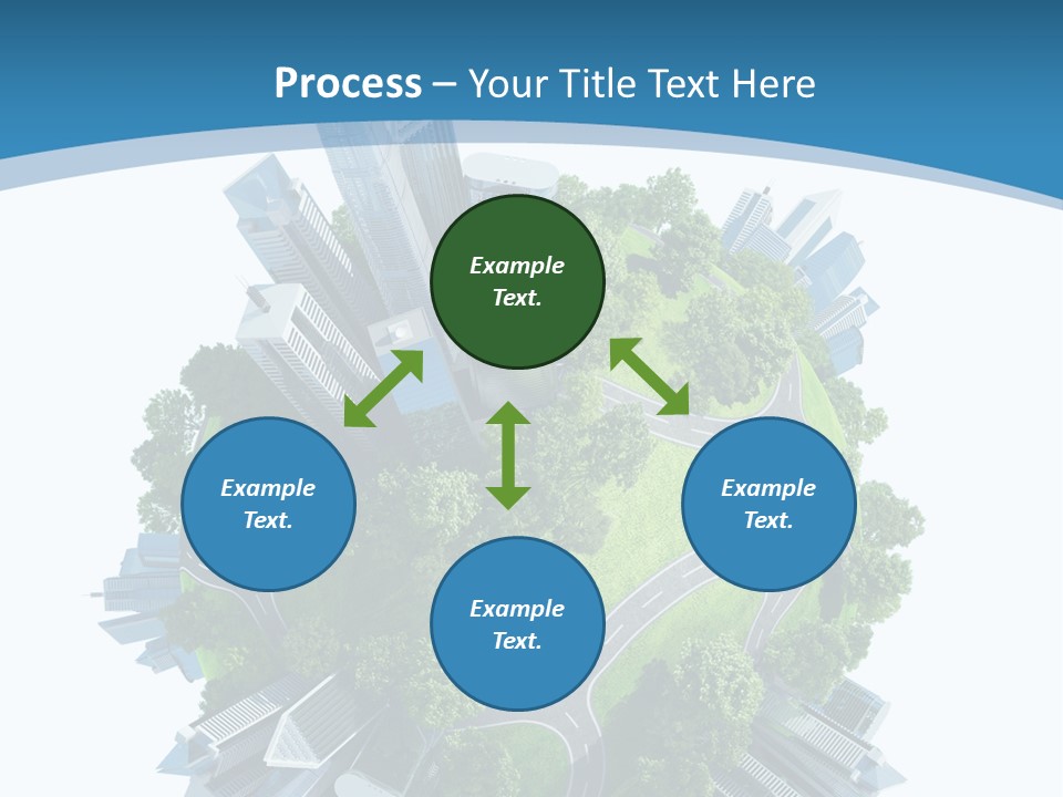 Building Green Ecology PowerPoint Template