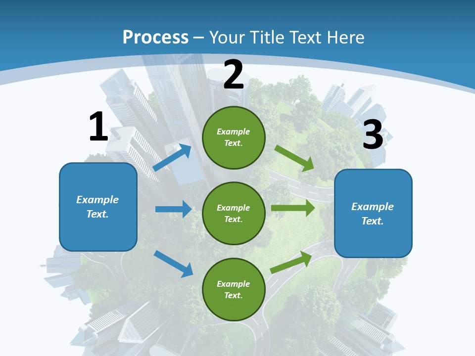 Building Green Ecology PowerPoint Template