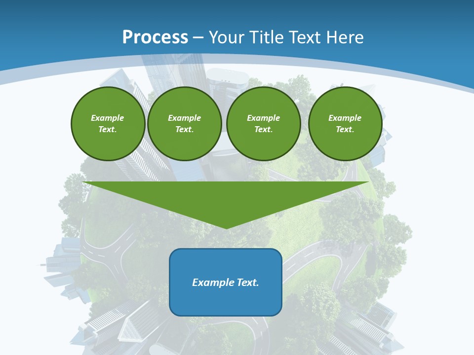 Building Green Ecology PowerPoint Template