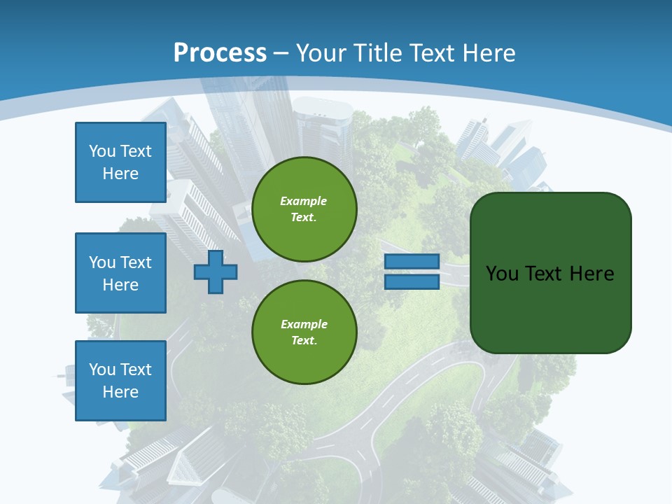 Building Green Ecology PowerPoint Template