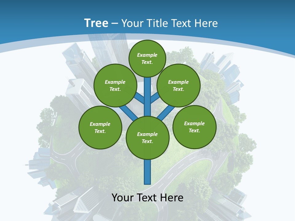 Building Green Ecology PowerPoint Template