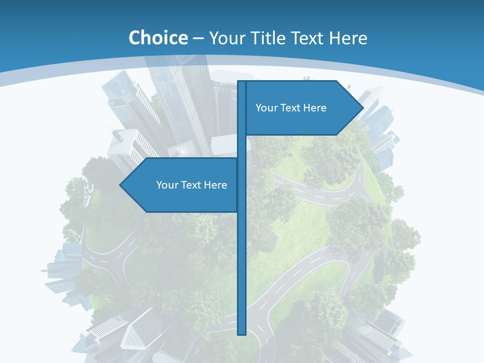 Building Green Ecology PowerPoint Template