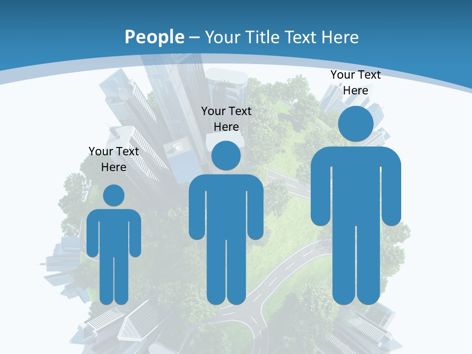 Building Green Ecology PowerPoint Template