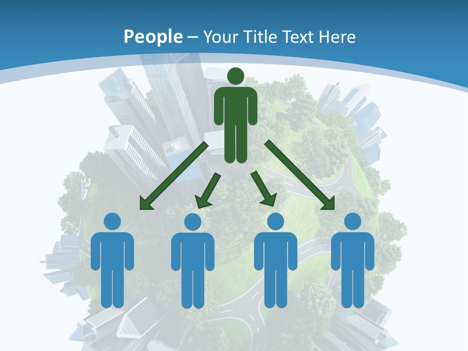 Building Green Ecology PowerPoint Template