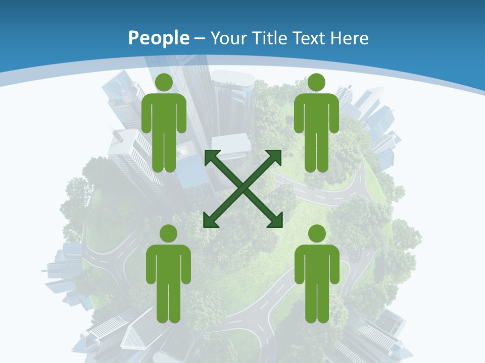 Building Green Ecology PowerPoint Template