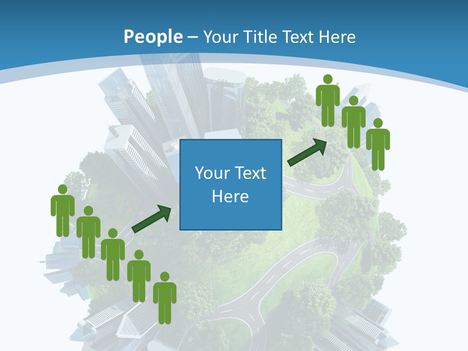 Building Green Ecology PowerPoint Template