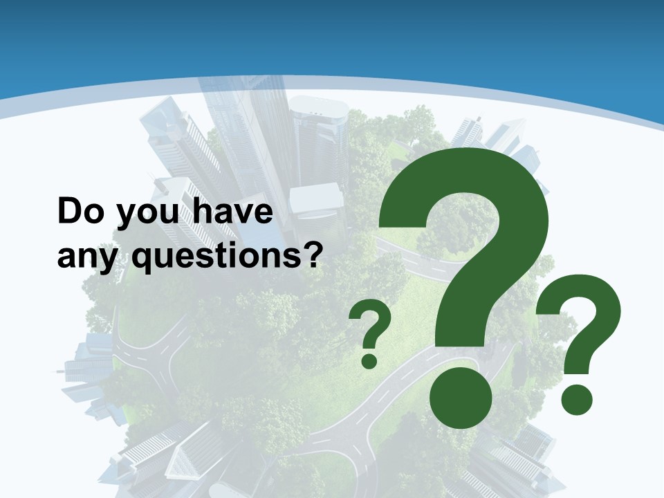 Building Green Ecology PowerPoint Template