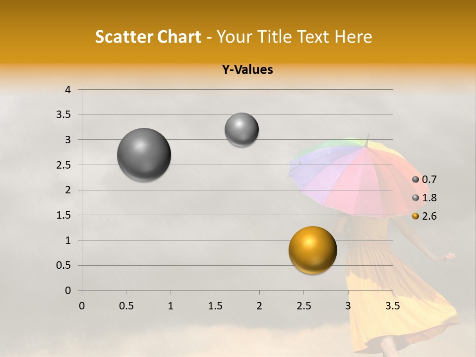 Action Person Striped PowerPoint Template