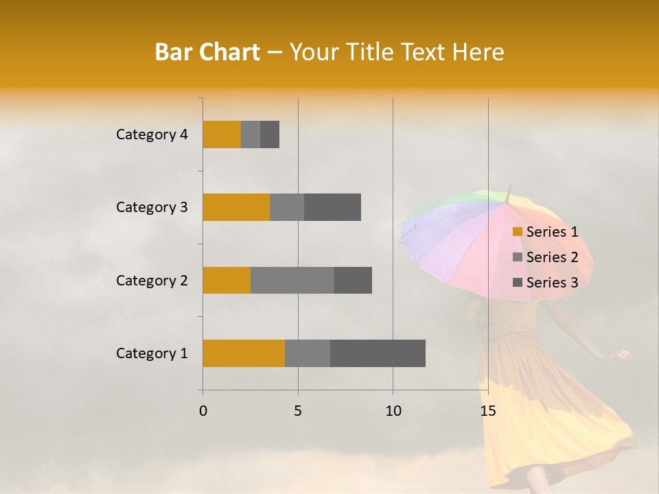 Action Person Striped PowerPoint Template