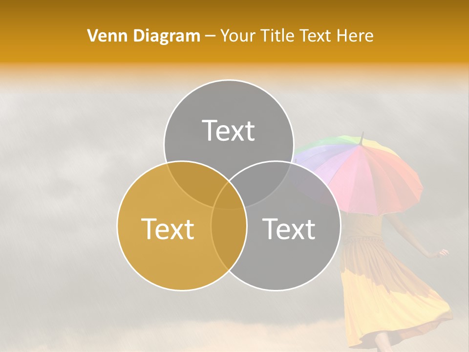 Action Person Striped PowerPoint Template