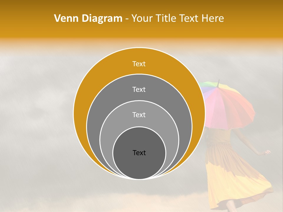 Action Person Striped PowerPoint Template