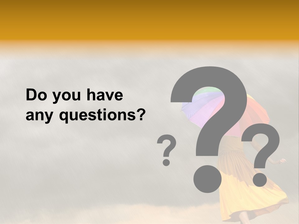 Action Person Striped PowerPoint Template