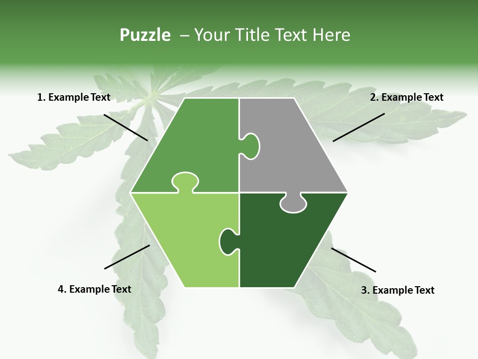 Joint Marijuana Medicine PowerPoint Template
