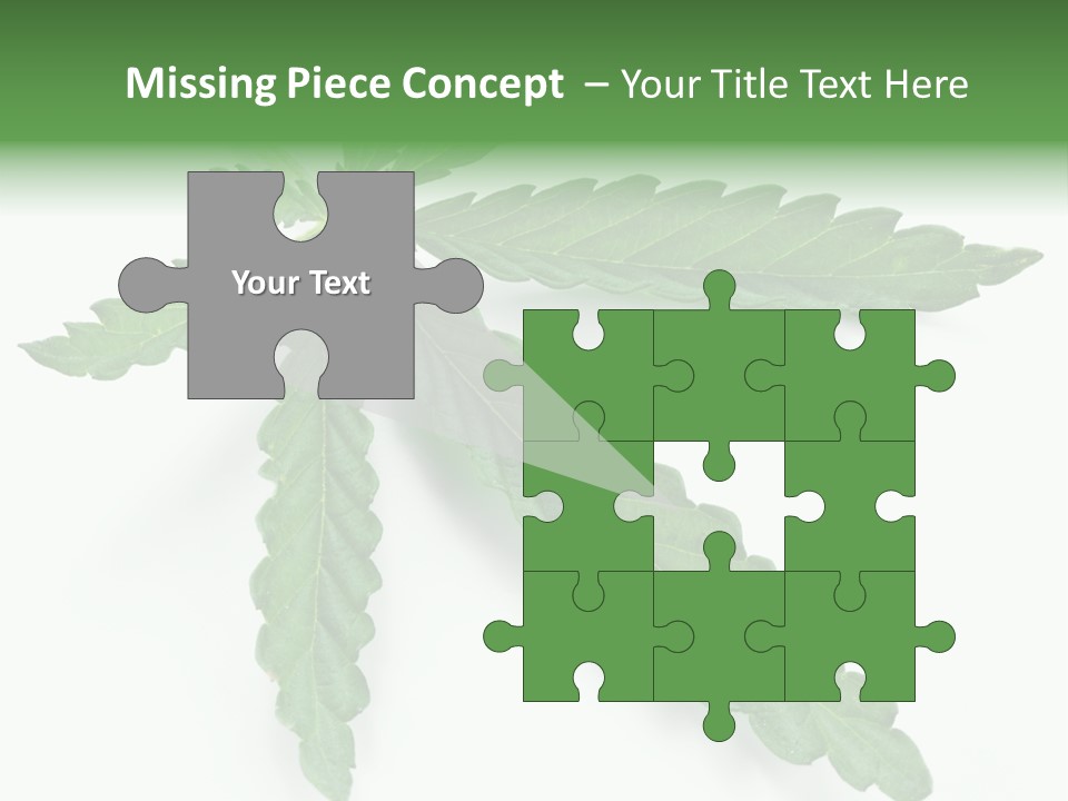 Joint Marijuana Medicine PowerPoint Template