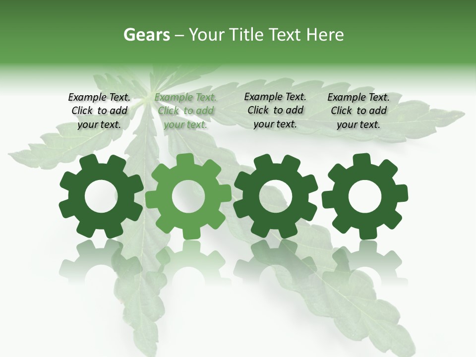 Joint Marijuana Medicine PowerPoint Template