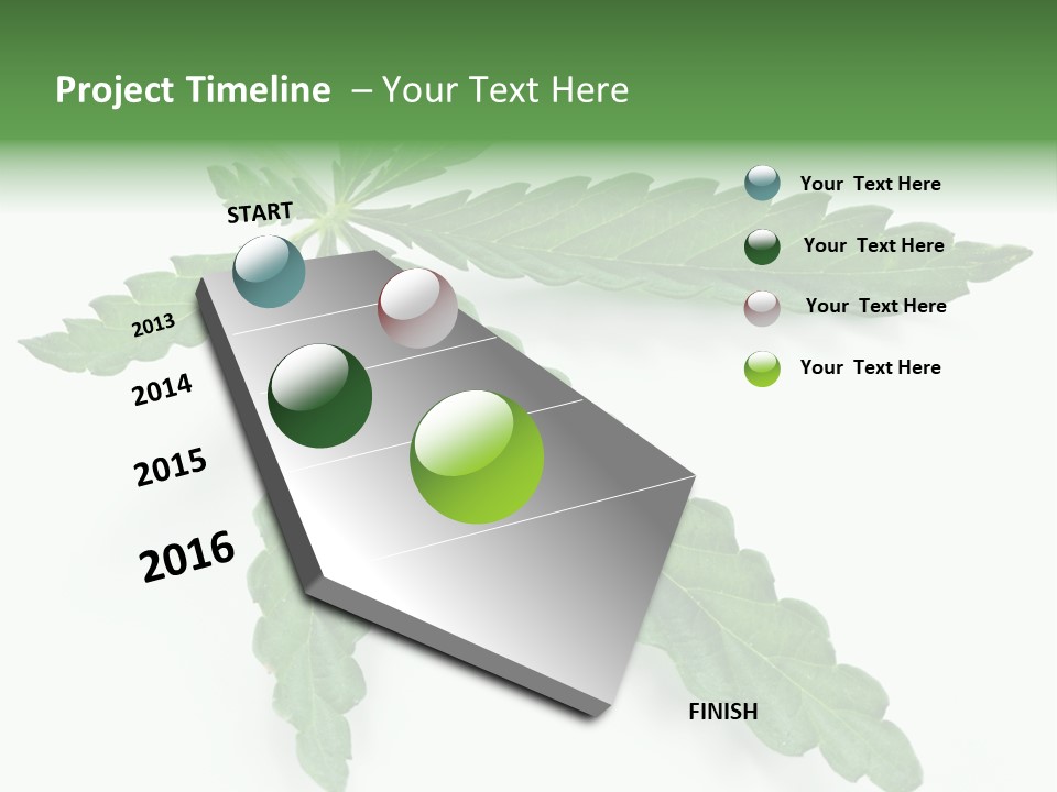 Joint Marijuana Medicine PowerPoint Template