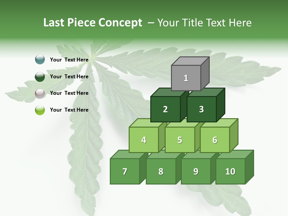Joint Marijuana Medicine PowerPoint Template