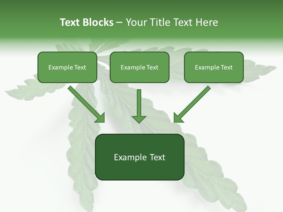 Joint Marijuana Medicine PowerPoint Template