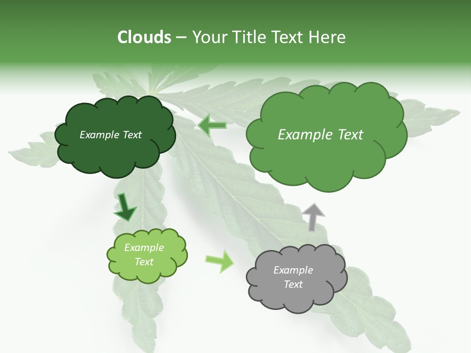 Joint Marijuana Medicine PowerPoint Template