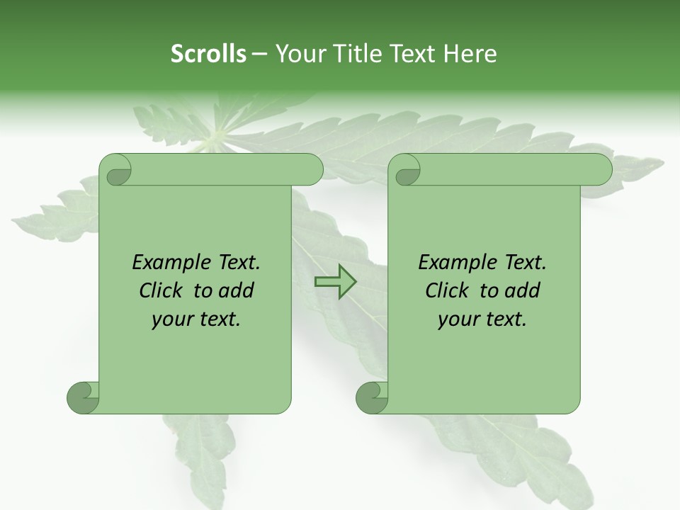 Joint Marijuana Medicine PowerPoint Template
