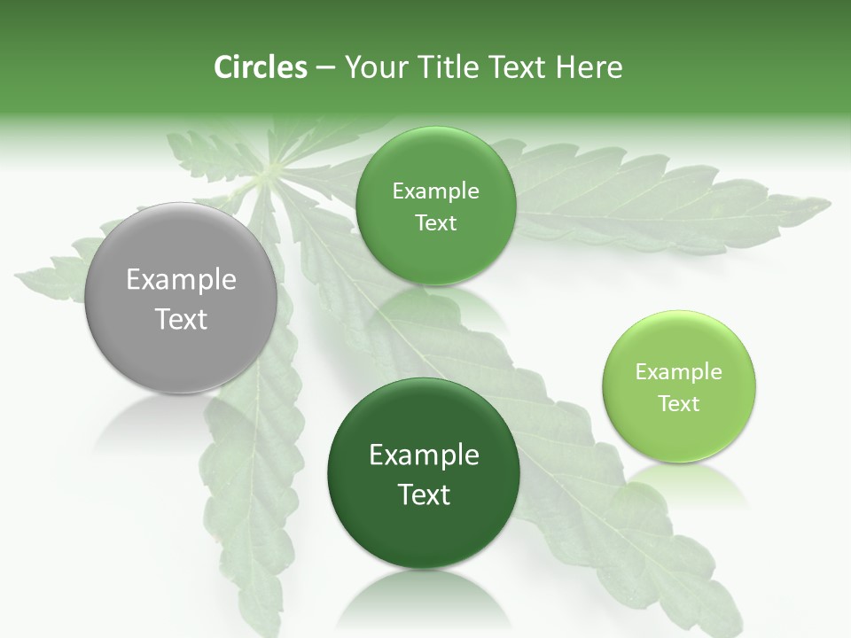 Joint Marijuana Medicine PowerPoint Template