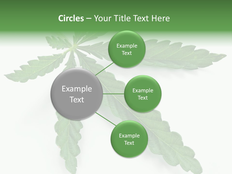 Joint Marijuana Medicine PowerPoint Template