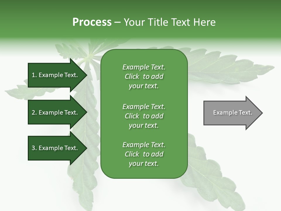 Joint Marijuana Medicine PowerPoint Template