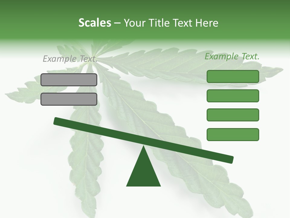 Joint Marijuana Medicine PowerPoint Template