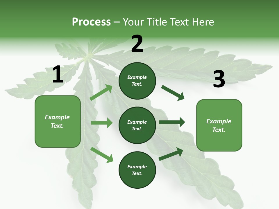 Joint Marijuana Medicine PowerPoint Template