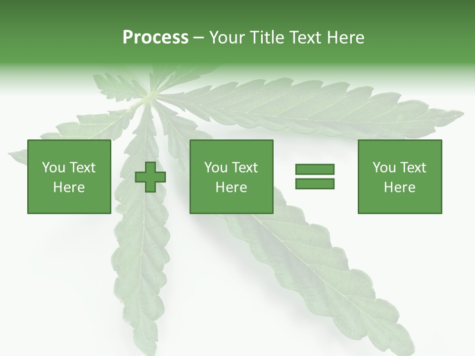 Joint Marijuana Medicine PowerPoint Template