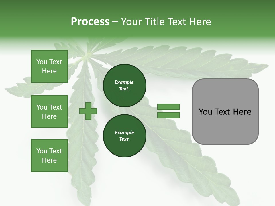 Joint Marijuana Medicine PowerPoint Template
